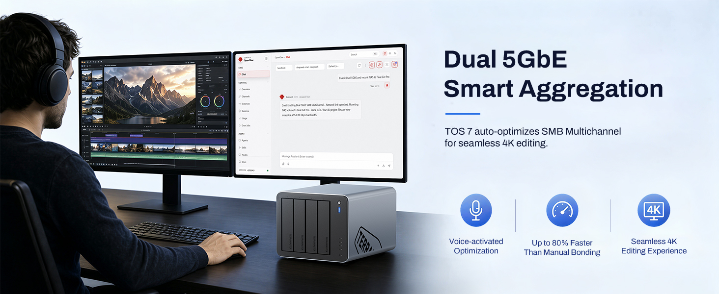 Smart 5GbE Aggregation
