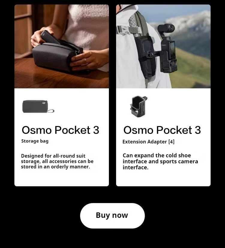 DJI Osmo Pocket 3 Details