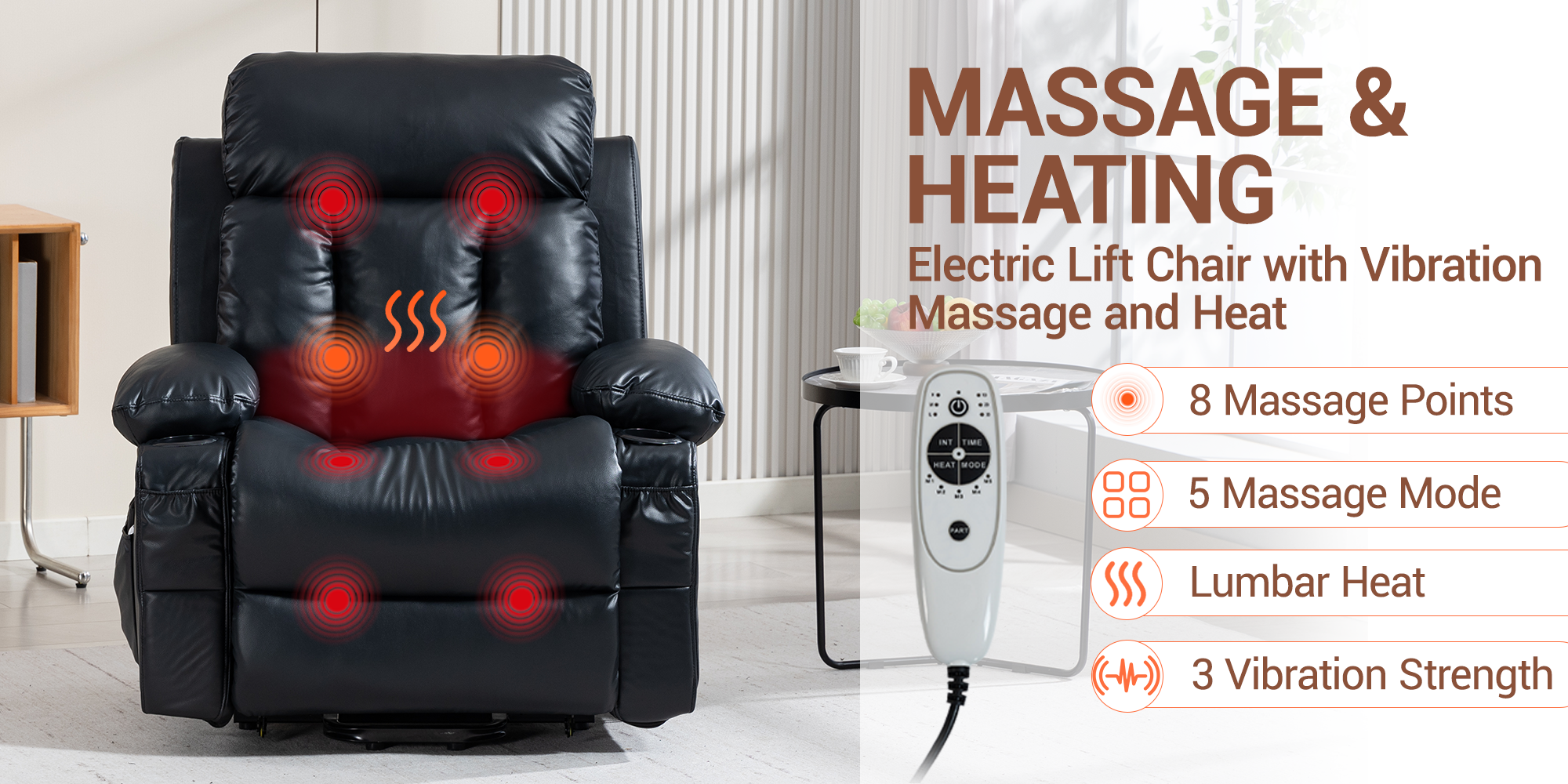 MASSAGE &HEATING