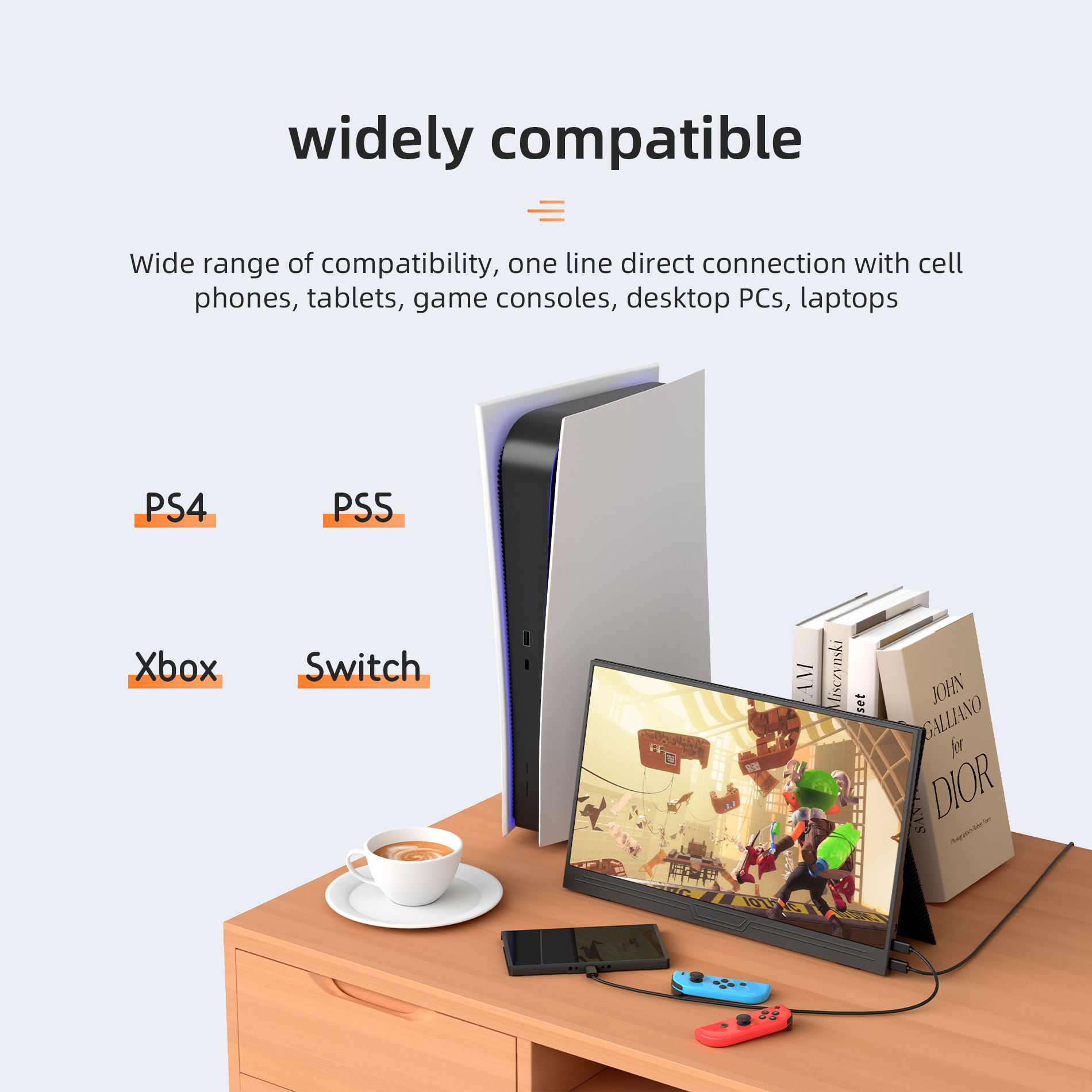 portable touch screen