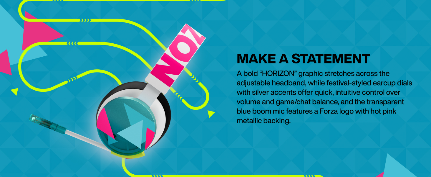 Xbox Wireless Headset – Forza Horizon 6 Limited Edition