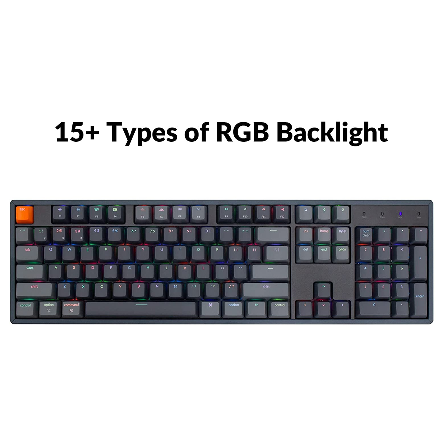 Keychron K10 Full Size Layout RGB Hot-Swappable Mechanical