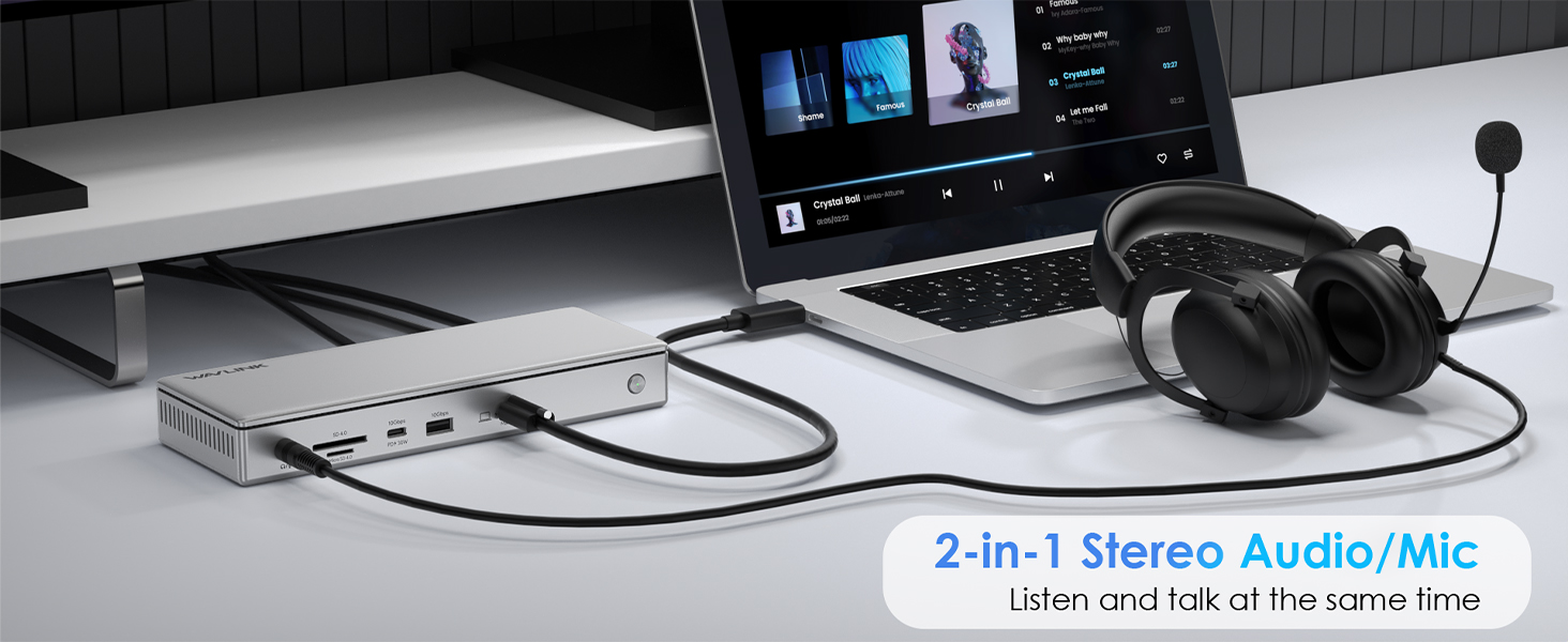 USB 4 Docking Station