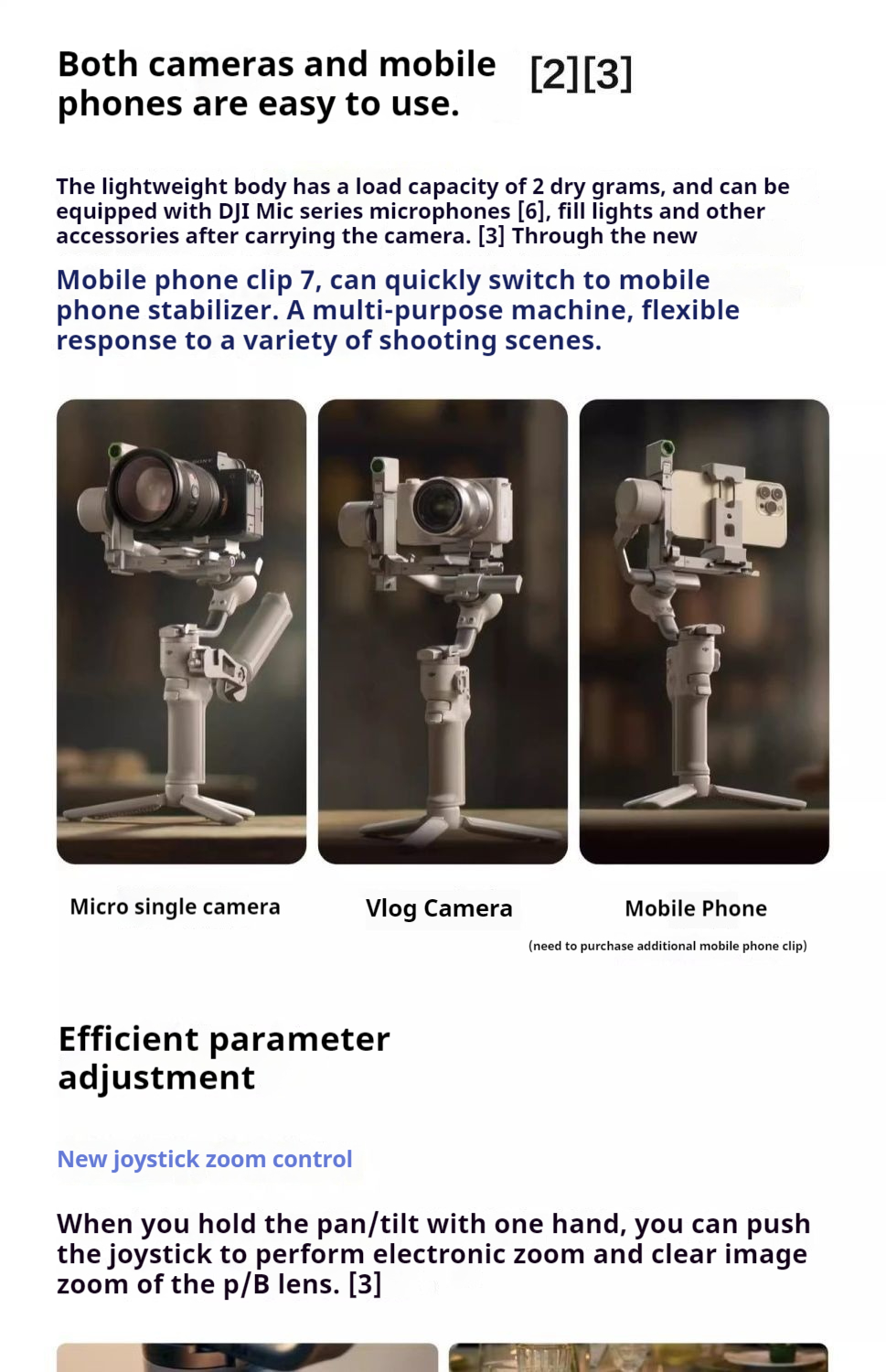 DJI RS4 Pro Detailed description