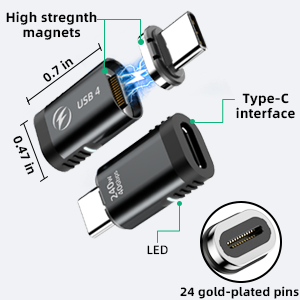 USB C Magnetic Adapter