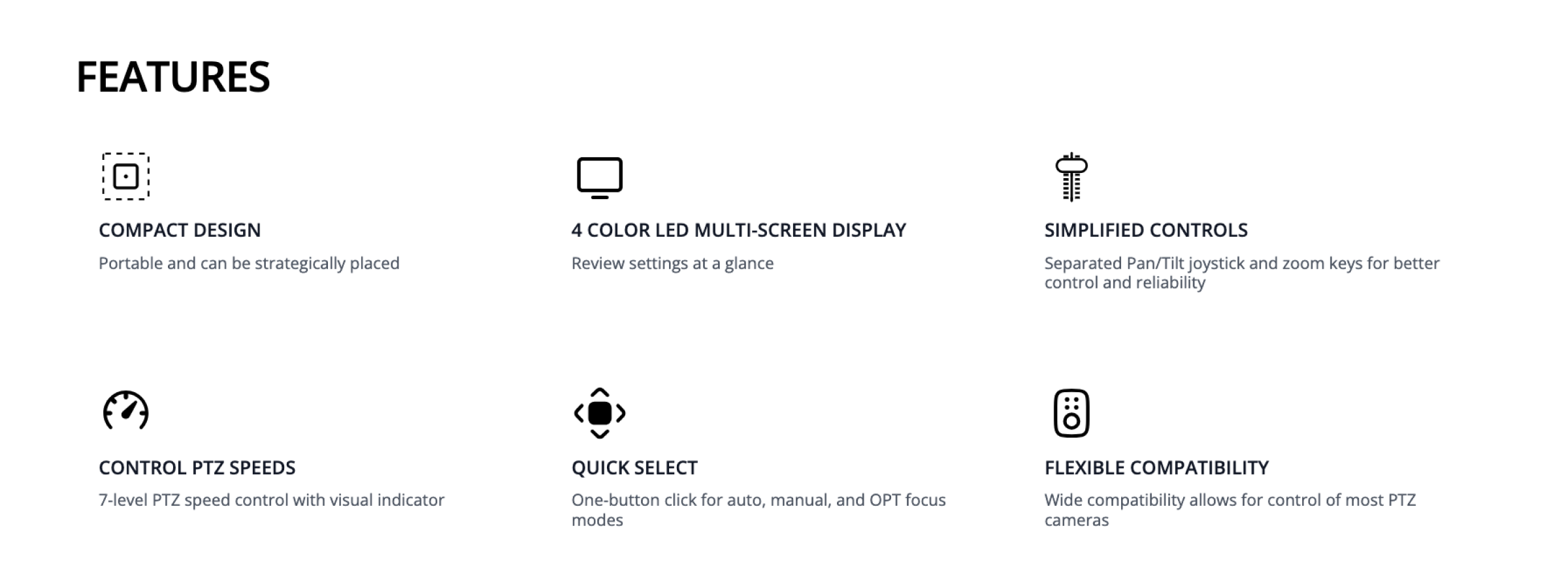 features
