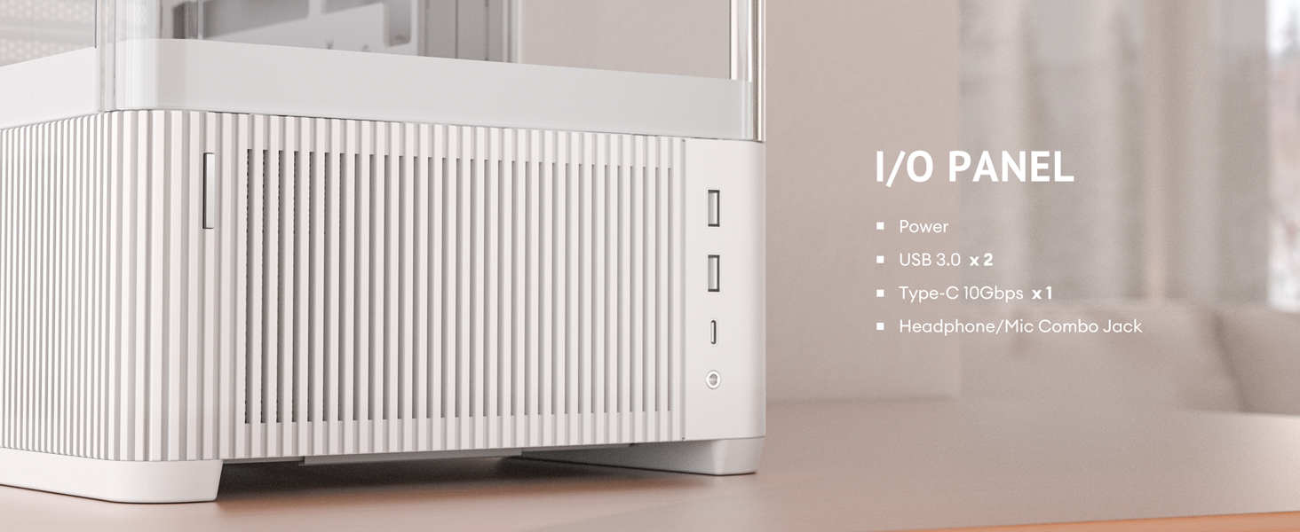  Antec C6 Curve Air White Mid-Tower Case