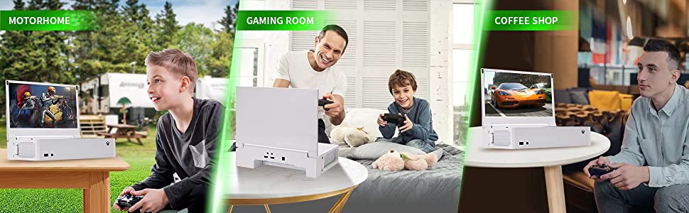  G-STORY 12.5'' Portable Monitor, 1080P Gaming Monitor IPS  Screen for Xbox Series S（not Included） with Two HDMI, HDR, Freesync, Game  Mode, Travel Monitor for Xbox Series S : Electronics