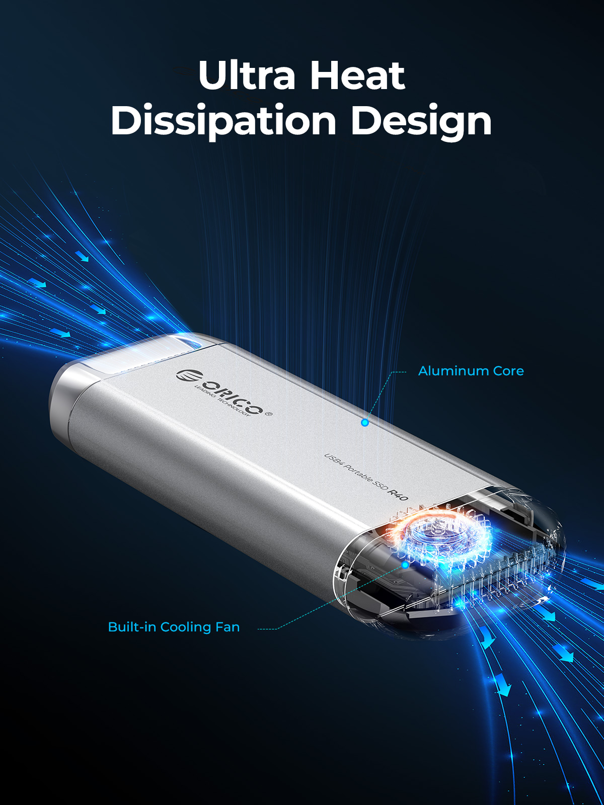 ORICO Silverstone Portable SSD 3500MB/s