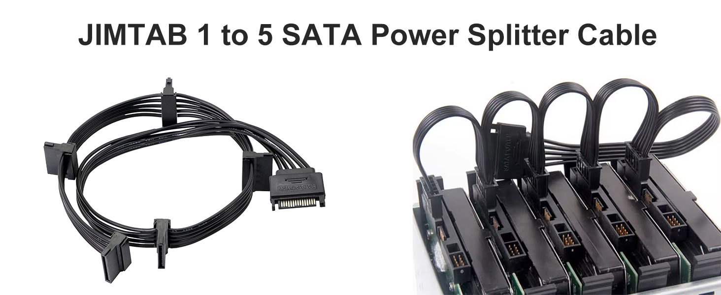 SATA Power Splitter Cable