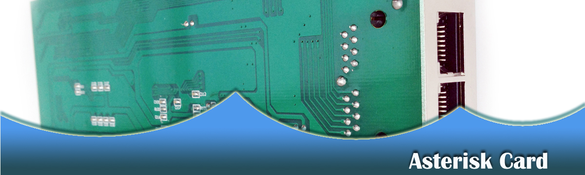 Asterisk card TDM800E