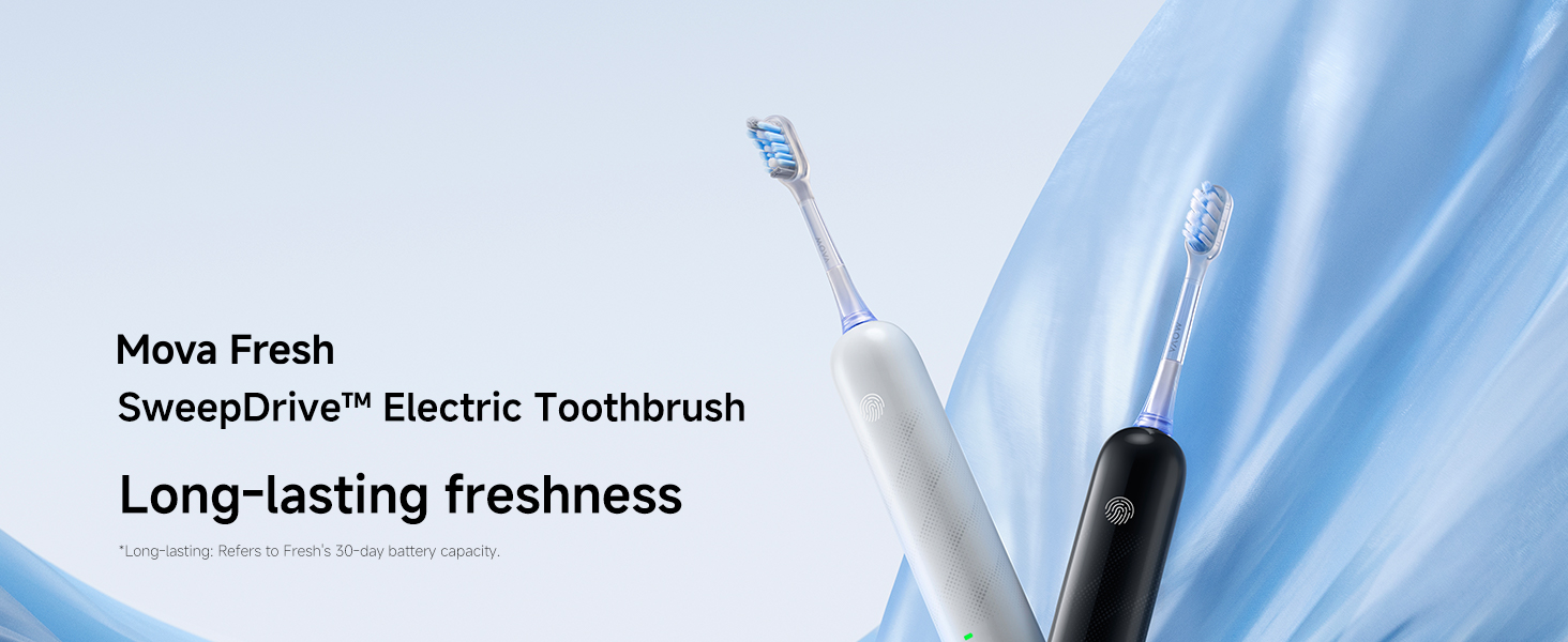 Mova Fresh SweepDrive Electric Toothbrush