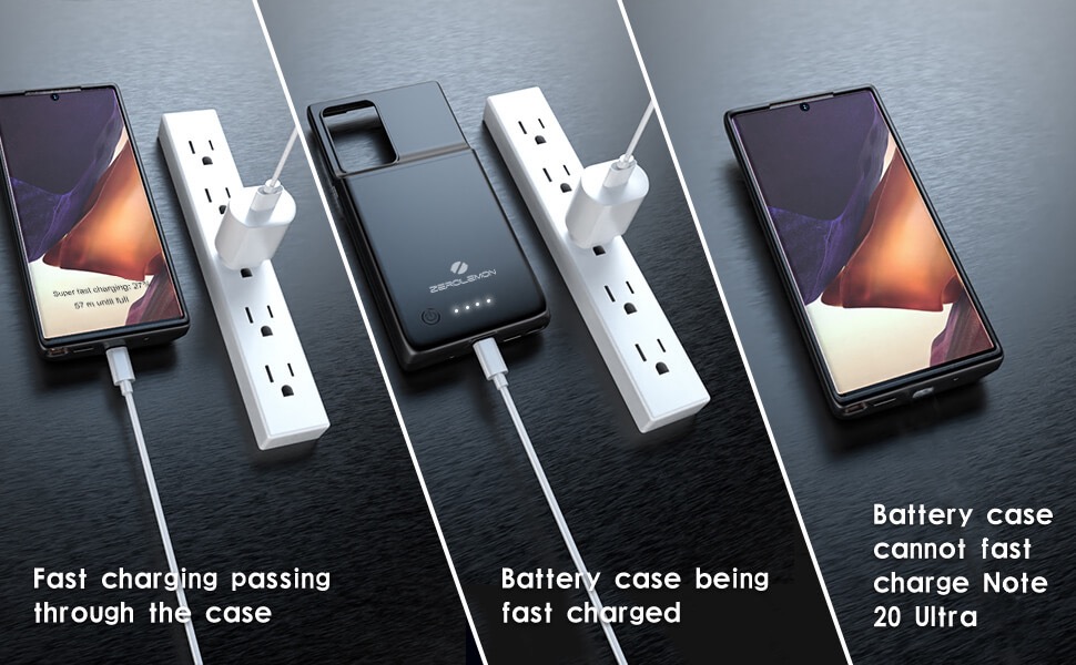 ZeroLemon Galaxy Note 20 Ultra ZeroShock Battery Case 5000mAh