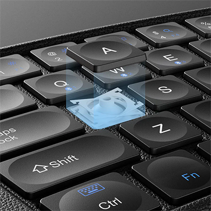 ProtoArc® XK03 Foldable Ergonomic Bluettooth Keyboard