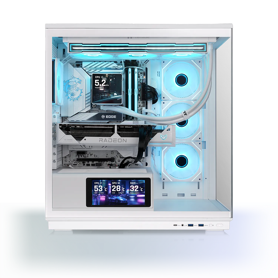 Thermaltake Stage 450 TG ARGB Mid Tower Chassis - Snow