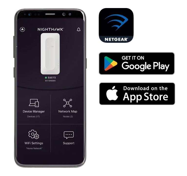 Netgear AX1800 Dual-Band WiFi 6 Mesh Extender