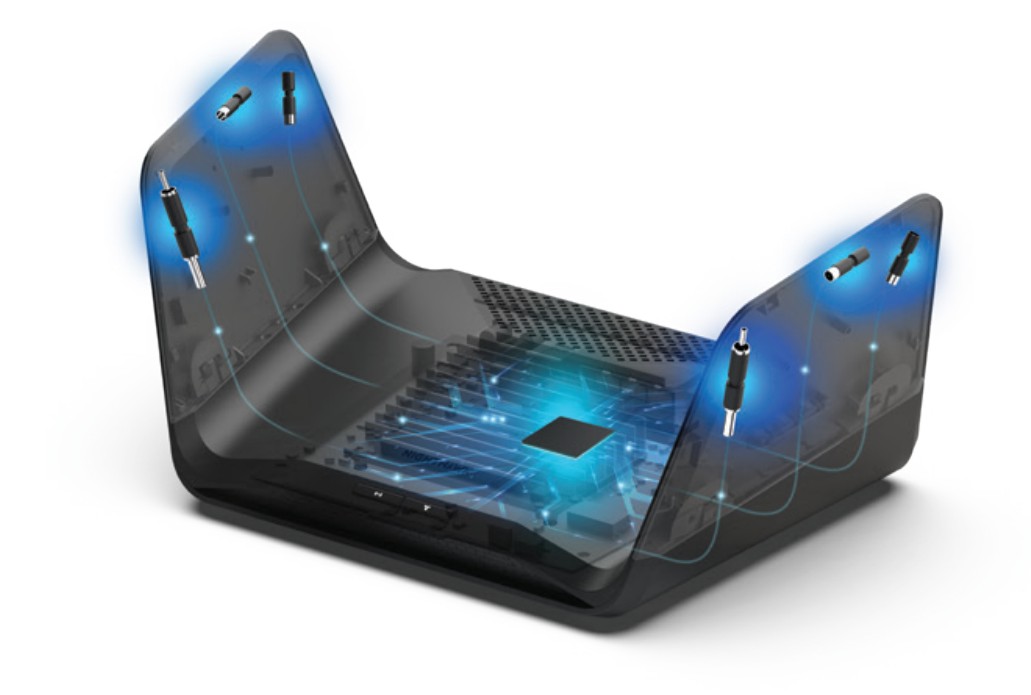 Netgear Nighthawk AX8 RAX70 Wi-Fi 6 IEEE 802.11ax Ethernet Wireless Router,