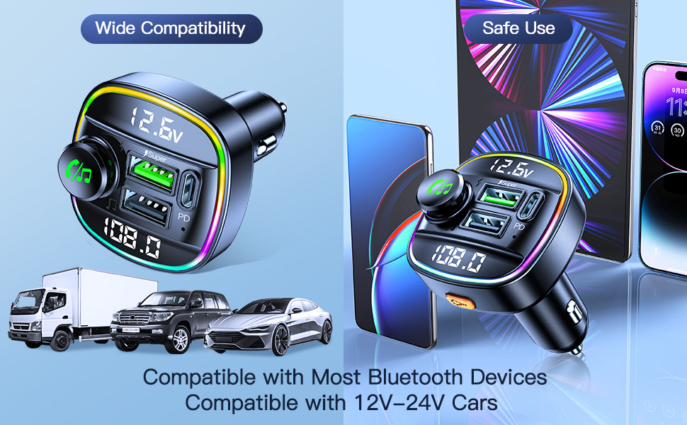 Wide Compatibility&Safe Use