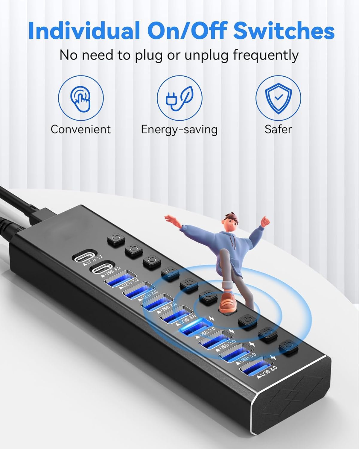 Powered USB Hub