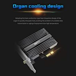 Netis WiFi 6 AX200 802.11AX Dual Band PCIe WiFi Card 3000Mbps with Bluetooth 5.0 and Heat Sink