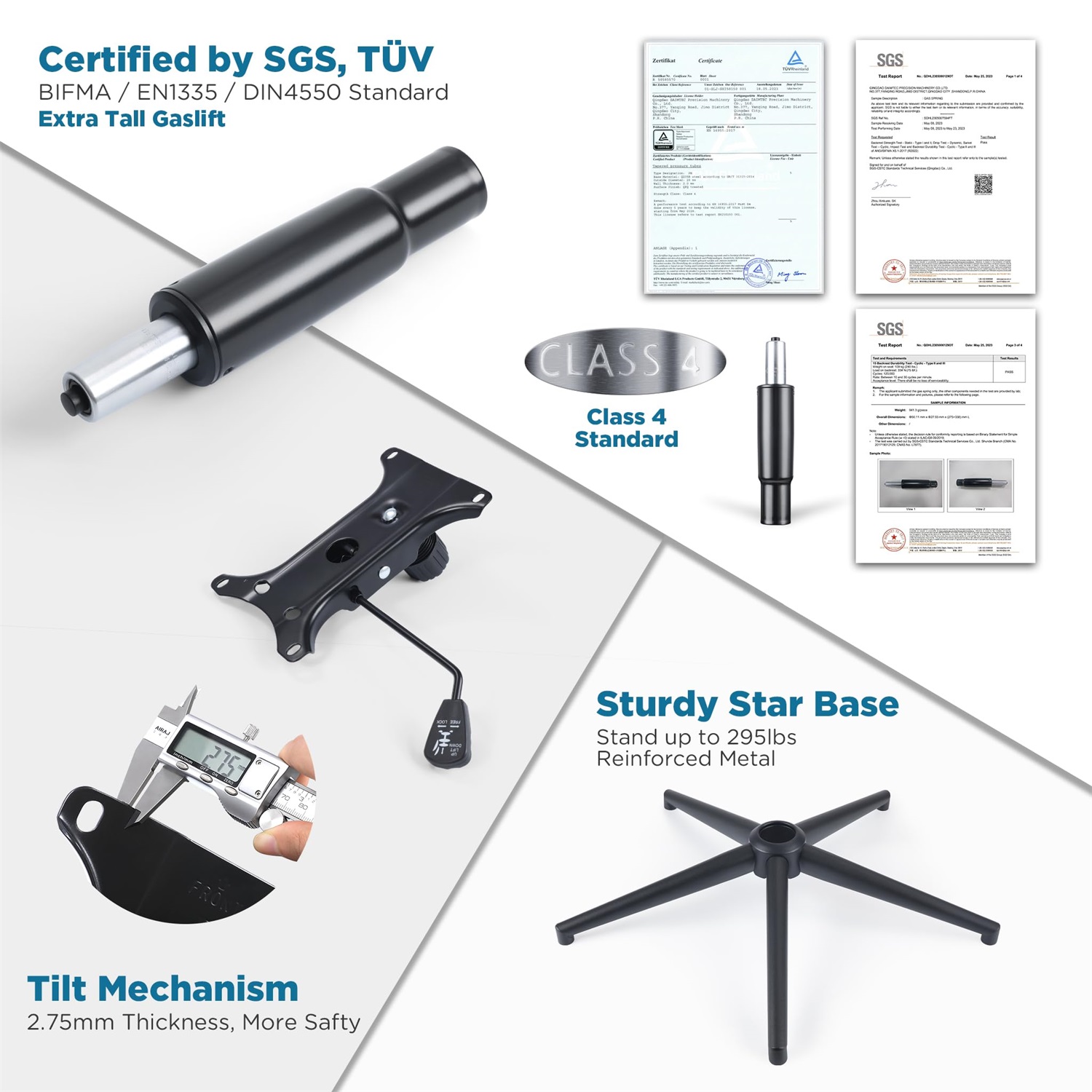 Quality Certification - Office Chair - Task Chair - Compture Chair - Drafting Stool