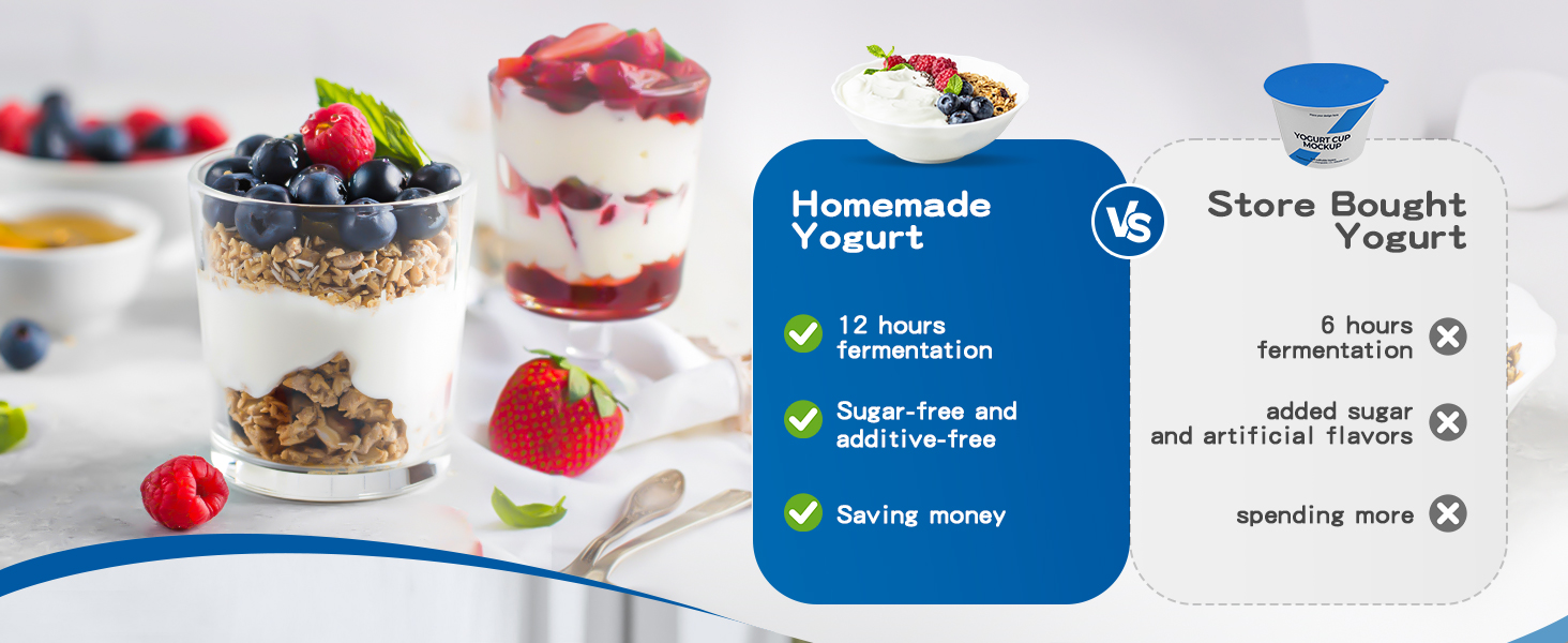 Advantages of homemade yogurt