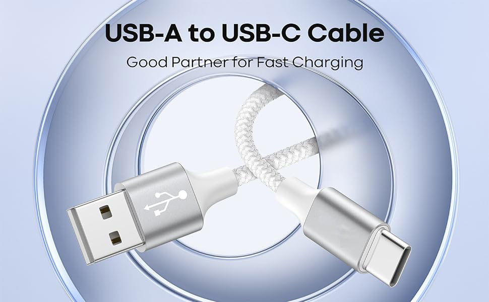 Warm Tips:  1. This is a USB-A to USB-C cable not a USB-C to USB-C cable and it only work with USB-A