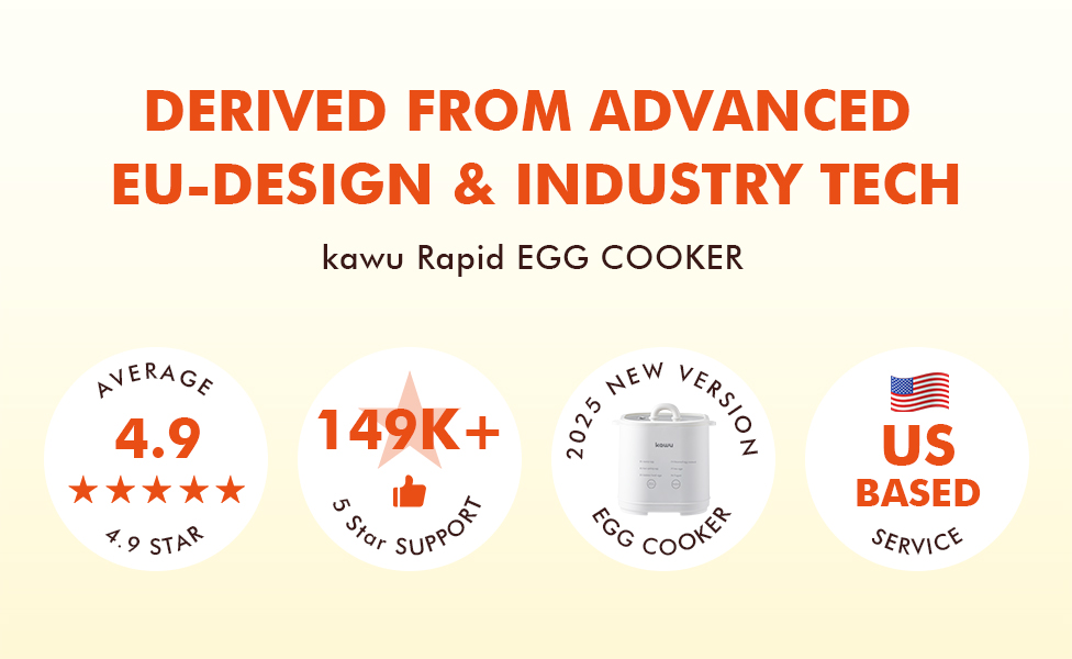 Advantages of Kawu Egg Cooker