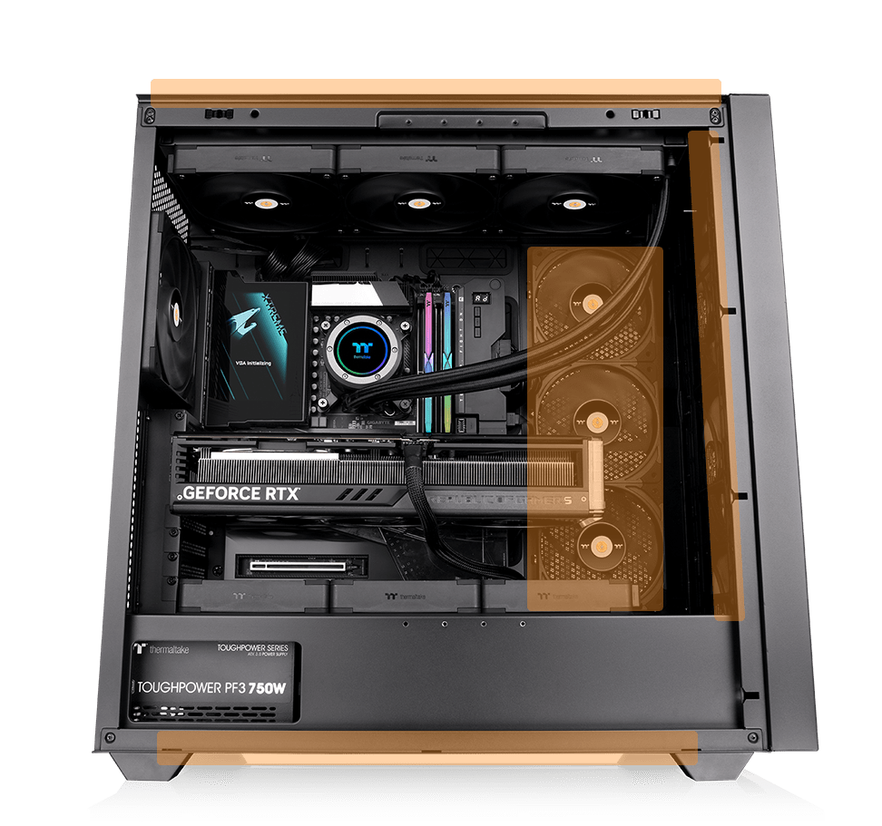 Thermaltake AX500 TG Full Tower Chassis