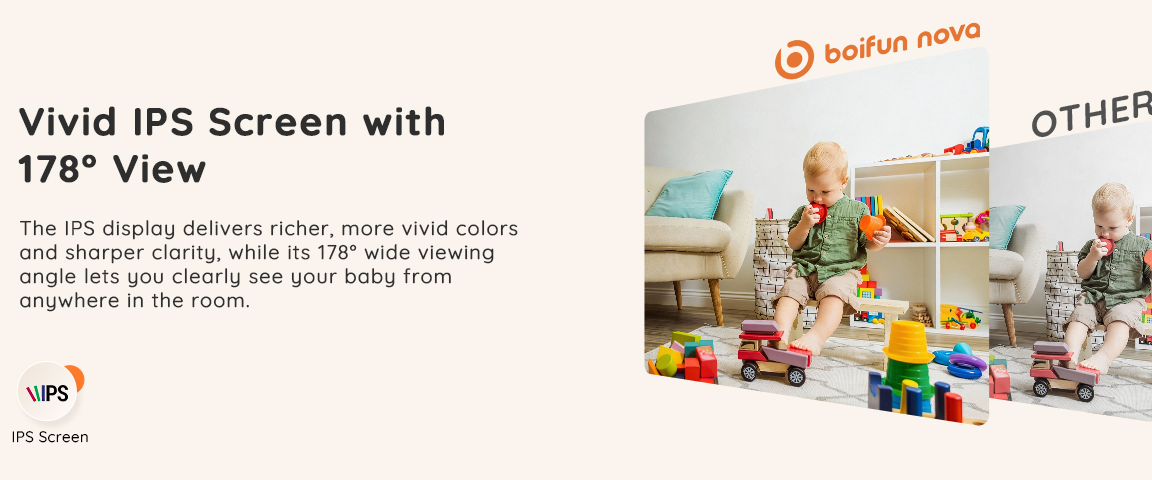 Vivid IPS Screen