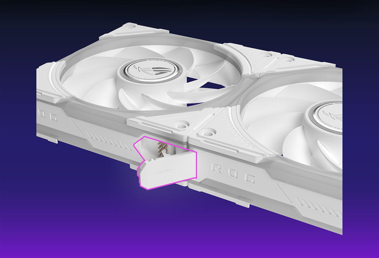 ASUS ROG Eurux GR120 ARGB Reverse Fan Triple Pack
