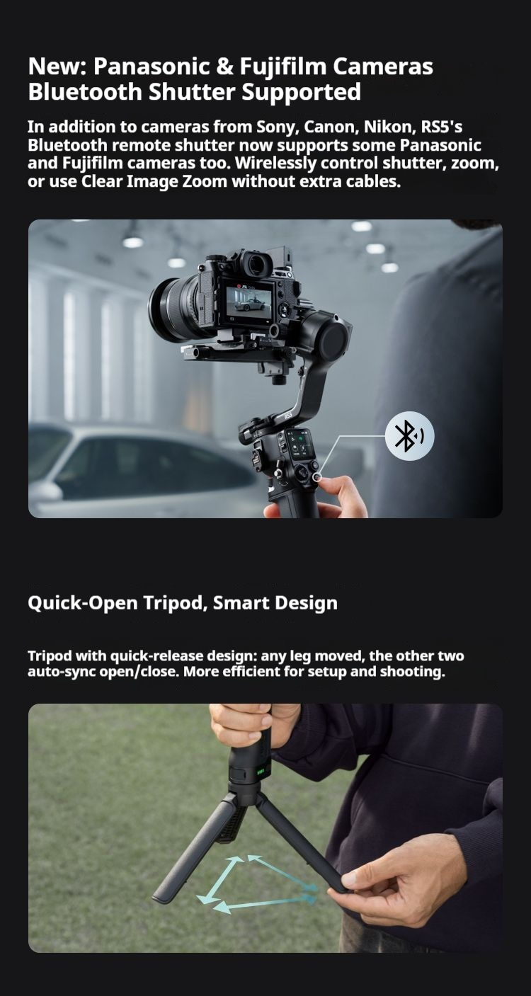 DJI RS 5 Detailed Introduction