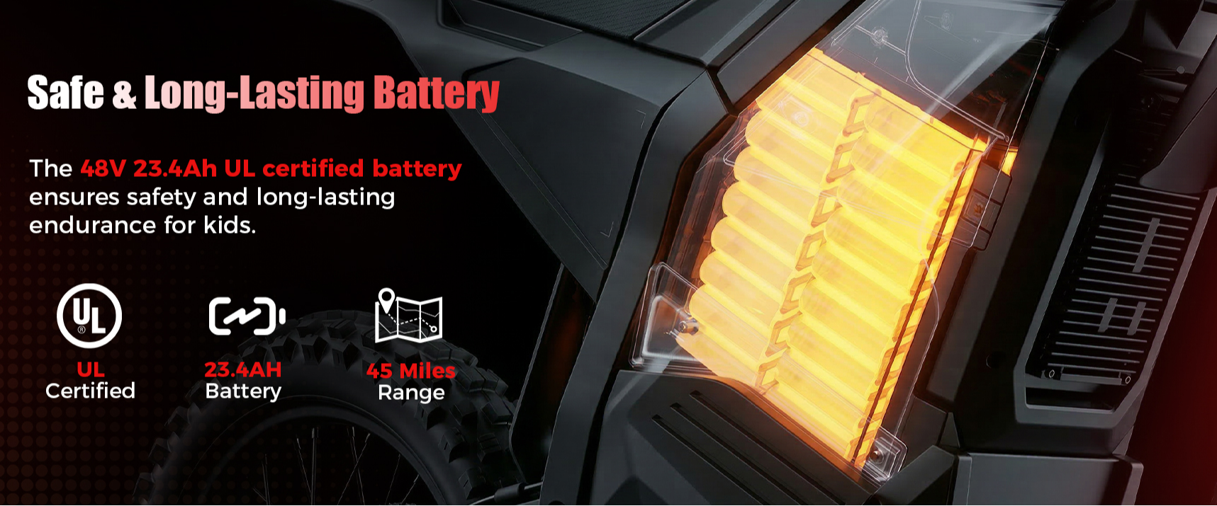 MEGAWHEELS D2 Lite dirt bike