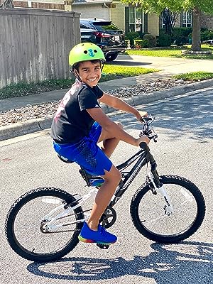 Kids on bikes.