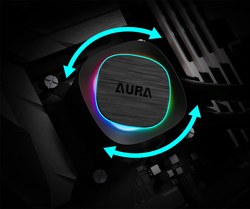 GAMDIAS AURA GL240 V2 240mm AIO Liquid CPU Cooler