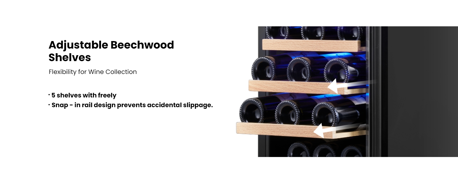 adjustable shelves
