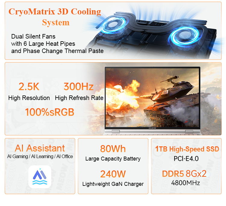 Gaming laptop