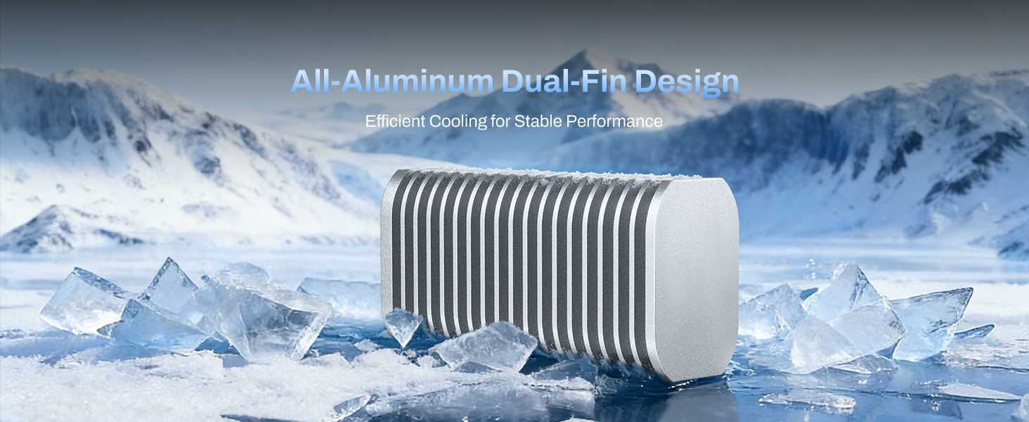 Aluminum Case, lce-Cold
