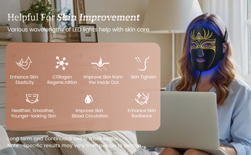 Face light therapy is specially designed for face