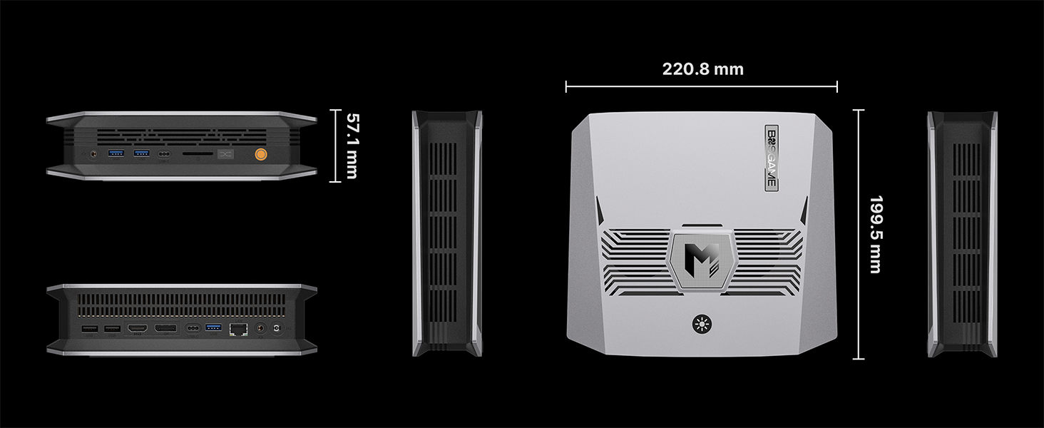 Bosgame M5 AI Mini Desktop PC