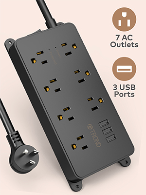 trond surge protector power strip