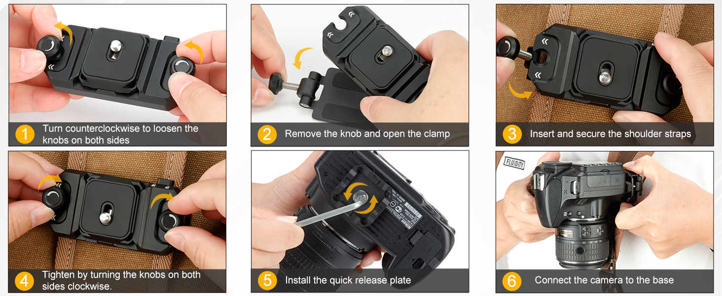 Camera Backpack Strap Clip
