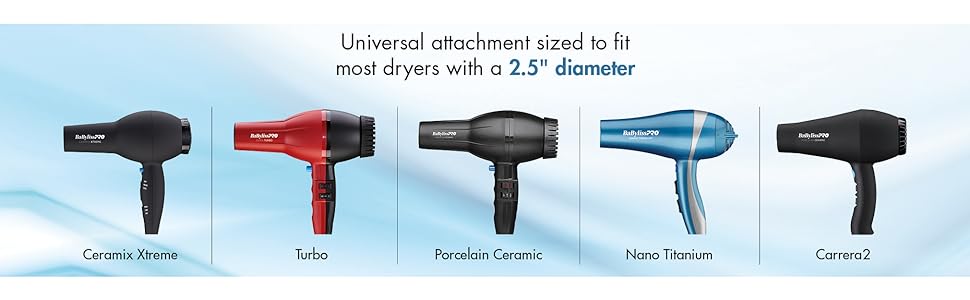 BABYLISS PRO Nano Titanium Universal Finger Diffuser