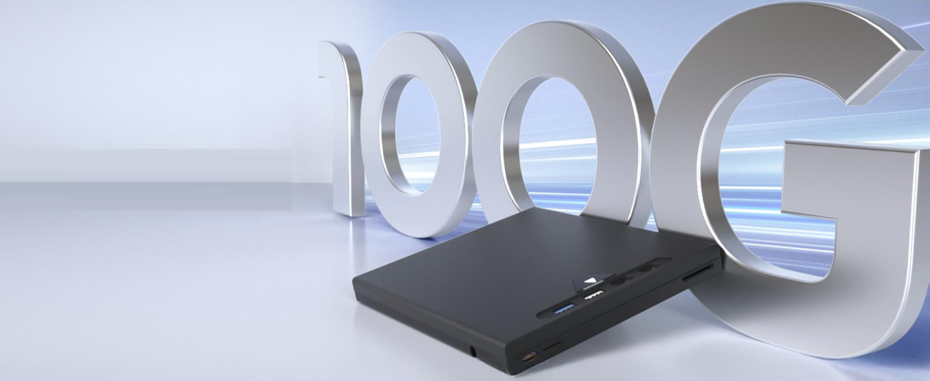 External Blu Ray Drive for Laptop, 7 in 1 Support 100G Disc Read/Write Bluray Drives, Portable Exter