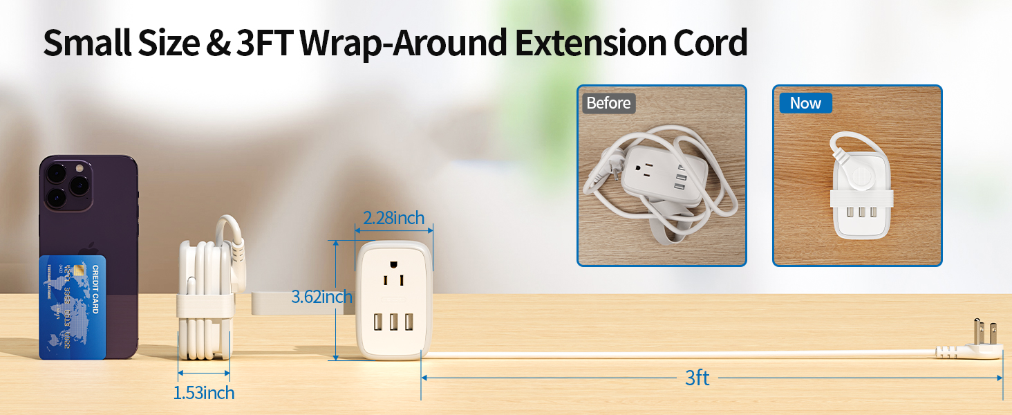 Space Saving and Travel Ready