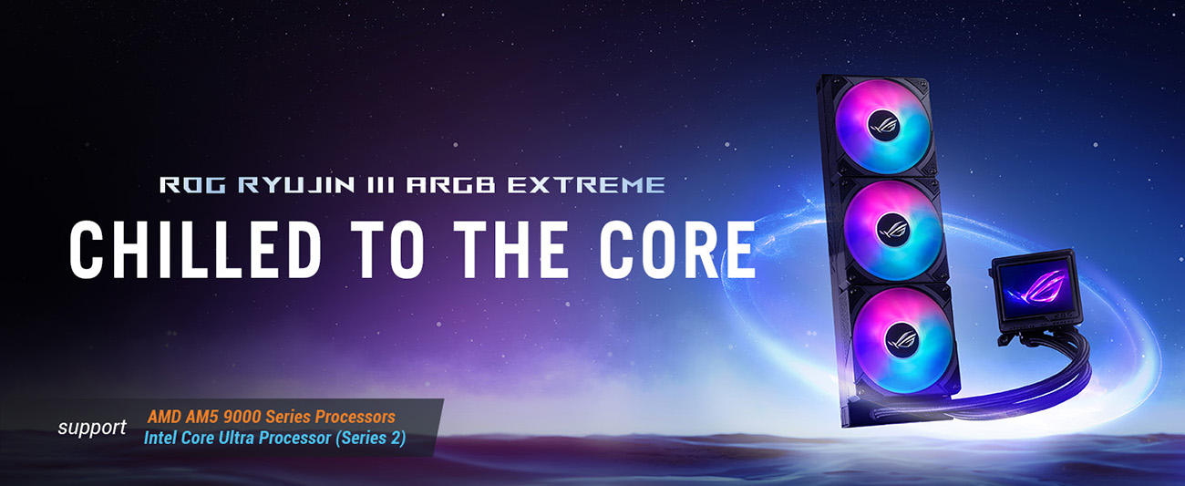 ASUS ROG RYUYJIN III 360 ARGB EXTREME AIO CPU liquid cooler
