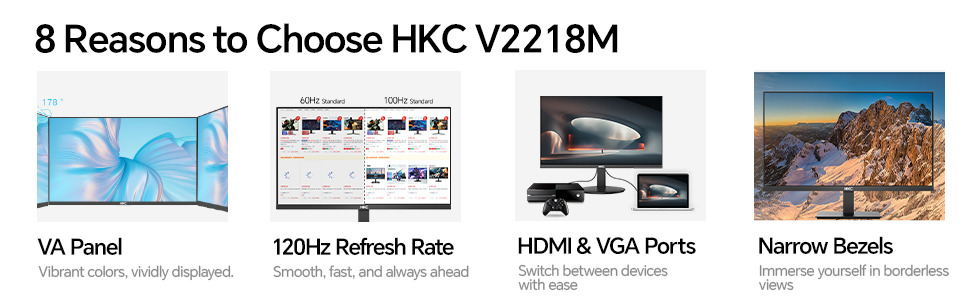 HKC V2218M Computer Monitor