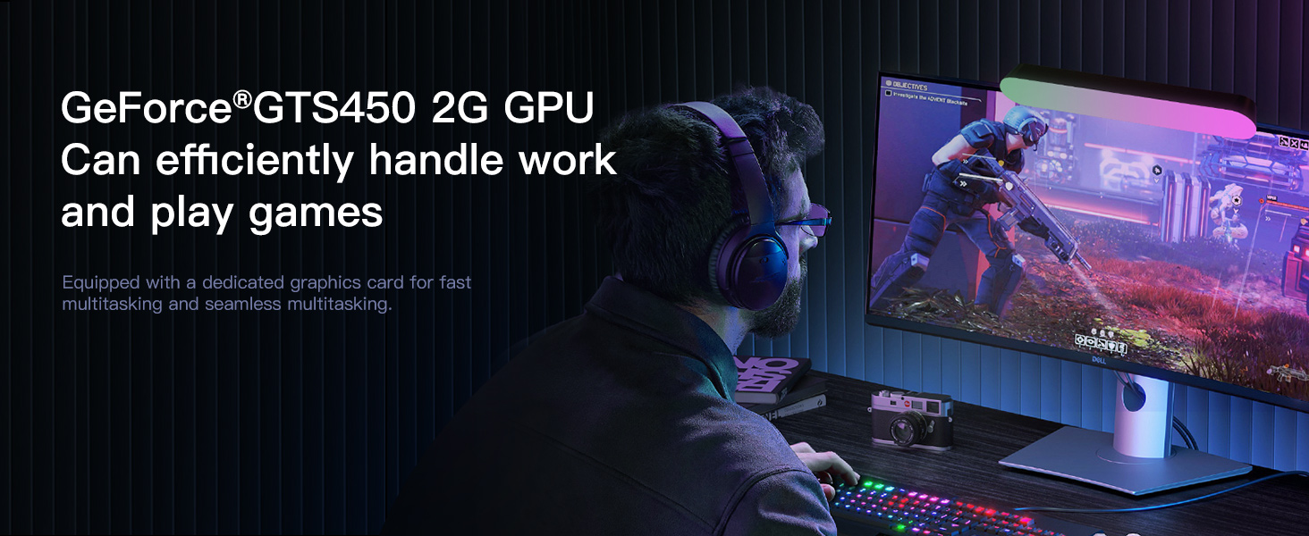 Cheap Mini Gaming PC ITX Tower Desktop Computers Windows 11 Prebuilt SSD NAS Computadora De Escritor