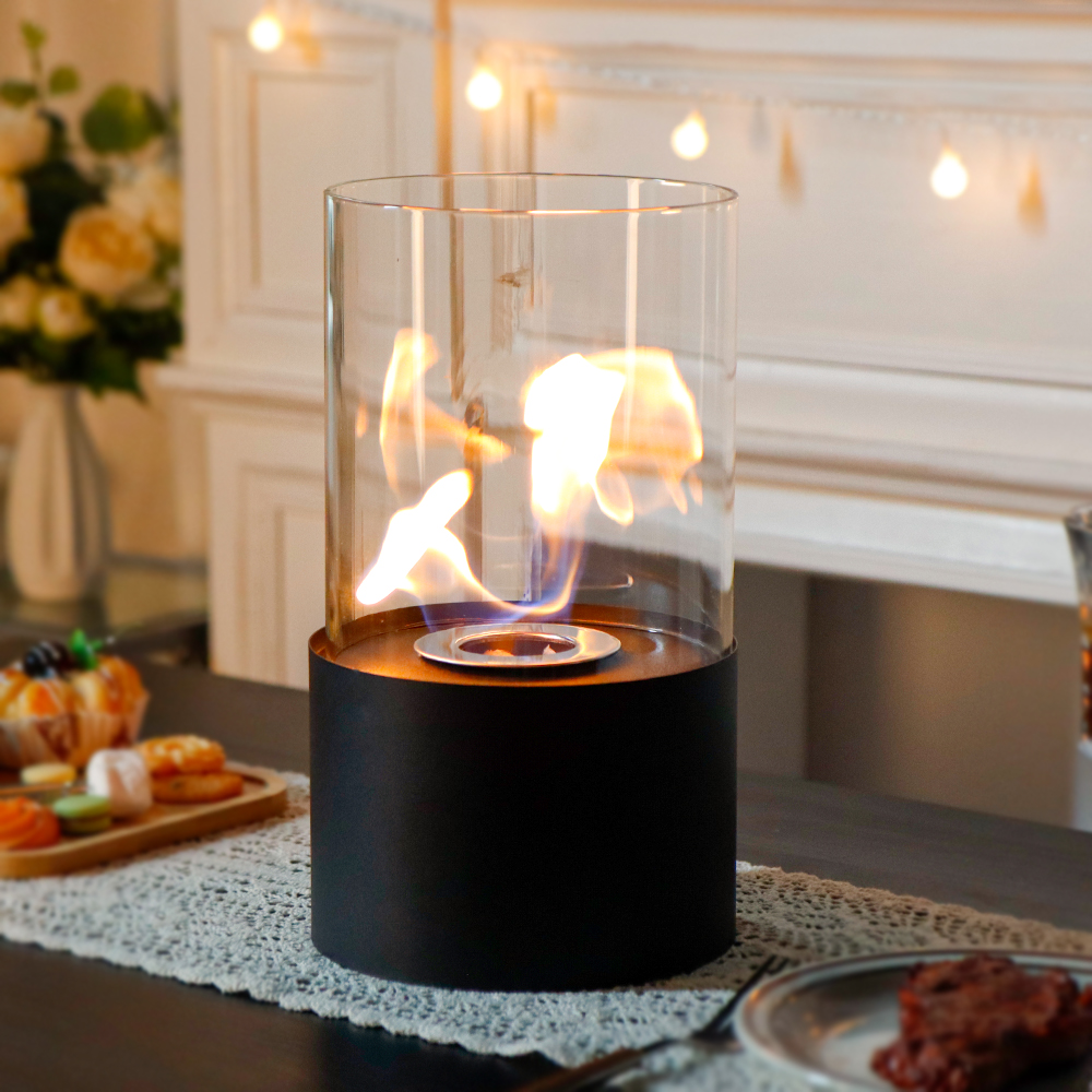 table top fireplace