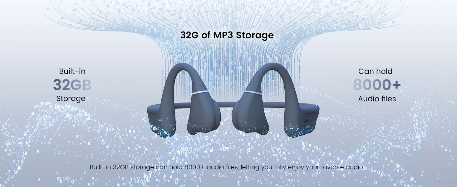 NANK Runner Diver2 Pro Open-Ear Sport Wireless Bluetooth Swimming Headphones
